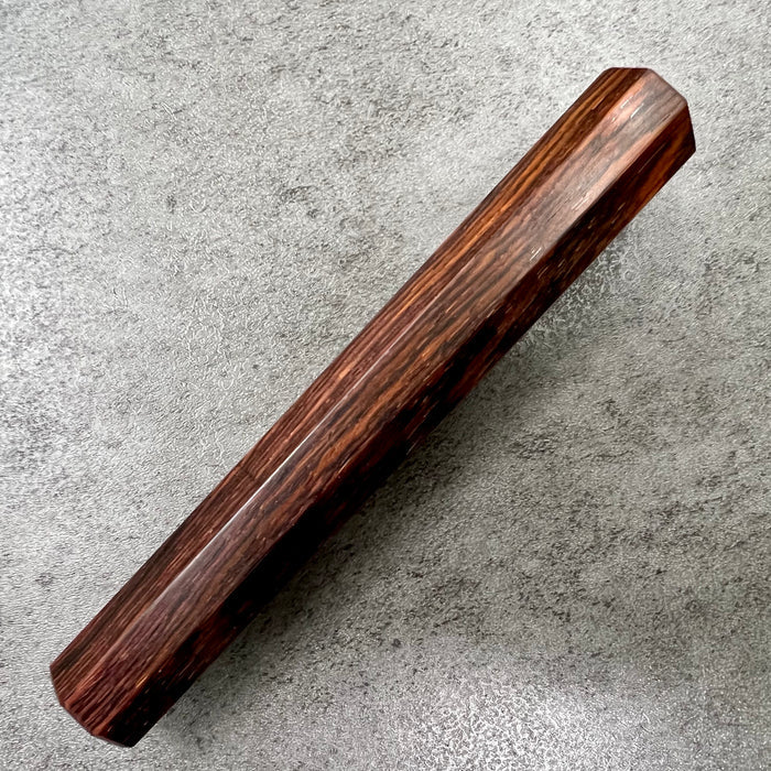 Custom Japanese Knife handle (wa handle)  for 165-210mm  -  Dark Cocobolo