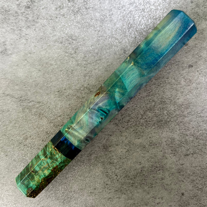 Custom Japanese Knife handle (wa handle)  for 90-135 petty - ocean waves