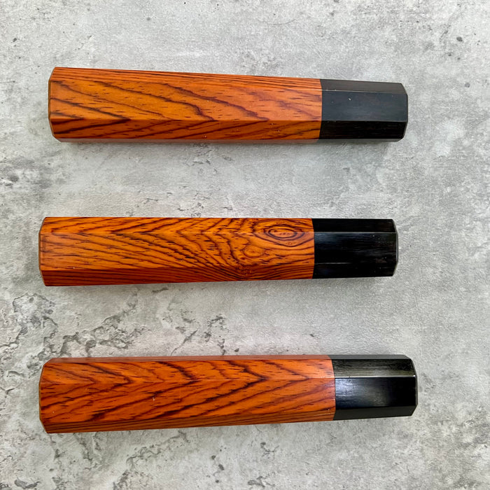 Custom Japanese Knife handle (wa handle)  for 165-240mm  -  Mexican cocobolo