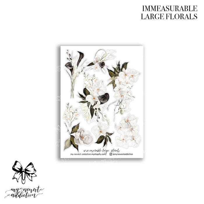 Large Florals - Premium Matte // NOT FOILED
