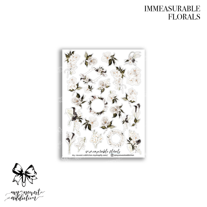 Floral-  Premium Matte // NOT FOILED