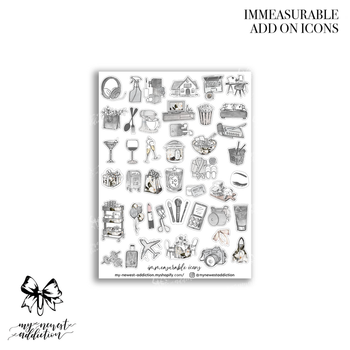 Icon Sampler - Premium Matte // NOT FOILED