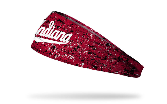 Indiana University: Script Splatter Big Bang Lite Headband - View 1