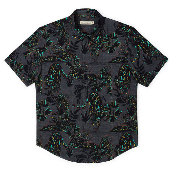 RSVLTS RSVLTS Bamboo Short Sleeve Shirt Jag Noir – Bamboo Short Sleeve Shirt Jag Noir – Bamboo Short Sleeve Shirt