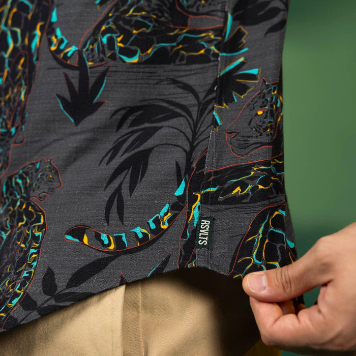 RSVLTS RSVLTS Bamboo Short Sleeve Shirt Jag Noir – Bamboo Short Sleeve Shirt Jag Noir – Bamboo Short Sleeve Shirt