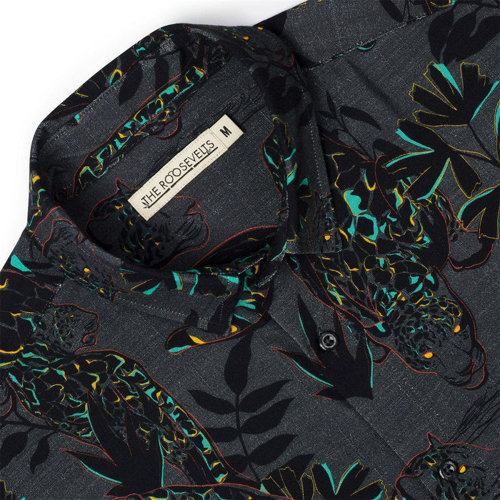 RSVLTS RSVLTS Bamboo Short Sleeve Shirt Jag Noir – Bamboo Short Sleeve Shirt Jag Noir – Bamboo Short Sleeve Shirt