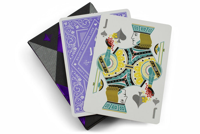JAQK Amethyst Playing Cards by Theory11