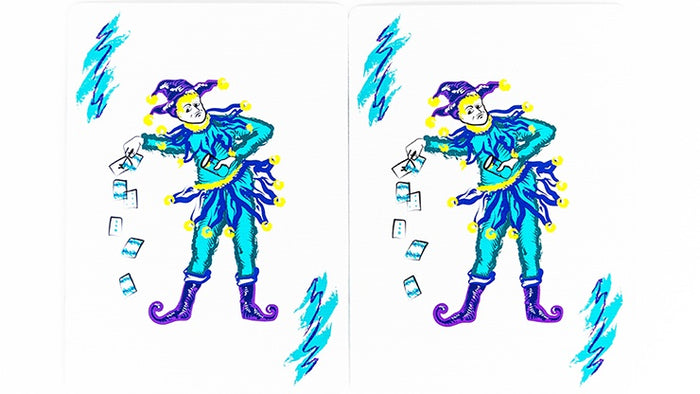 Jazz Stripes Playing cards Playing Cards by got magic?