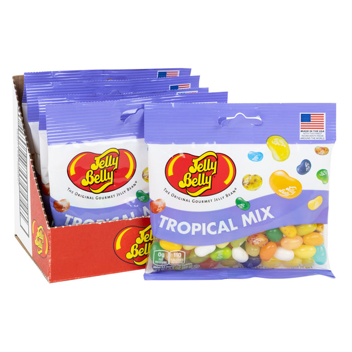 Jelly Belly Beananza 3.5oz Tropical Bags - 12ct