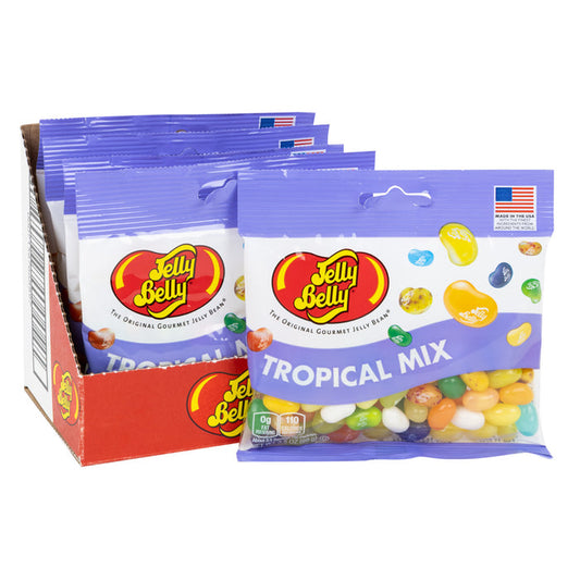 Jelly Belly Beananza 3.5oz Tropical Bags - 12ct