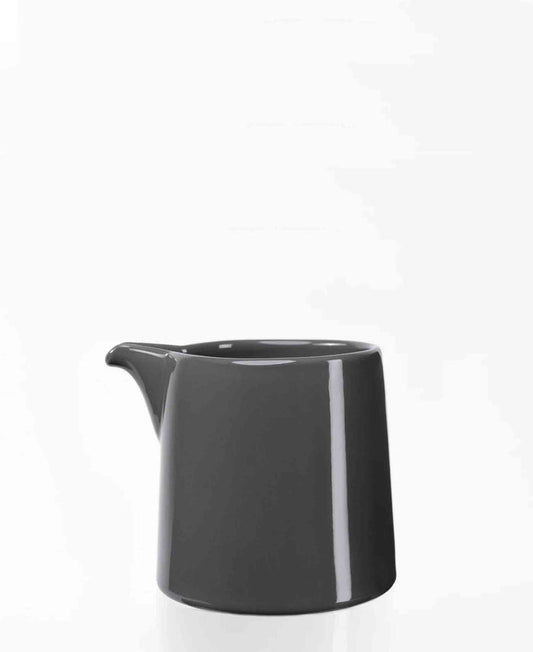 Jenna Clifford Flat Stackable Creamer - Dark Grey