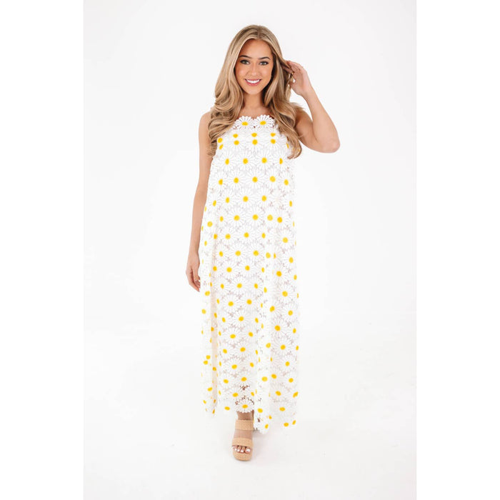 Jenna Tie Strap Midi Dress