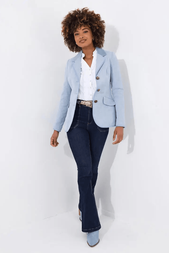 Joe's Favourite Forever Blue Jacket by Joe Browns, available at Dotique