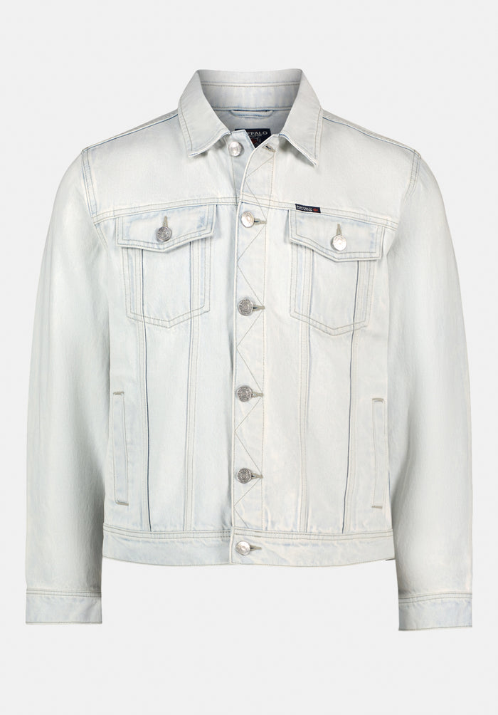 Buffalo Men Jackets Navy Denim Denim Jackets