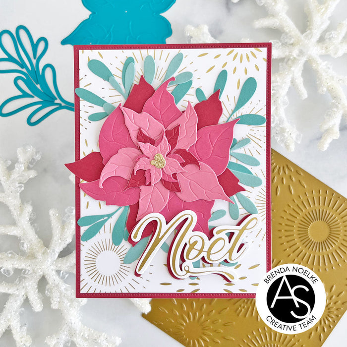 Joyful Poinsettia Die Set