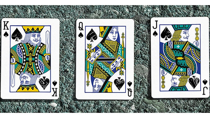 Juggler Marble Edition Playing Cards by Julio Ribera