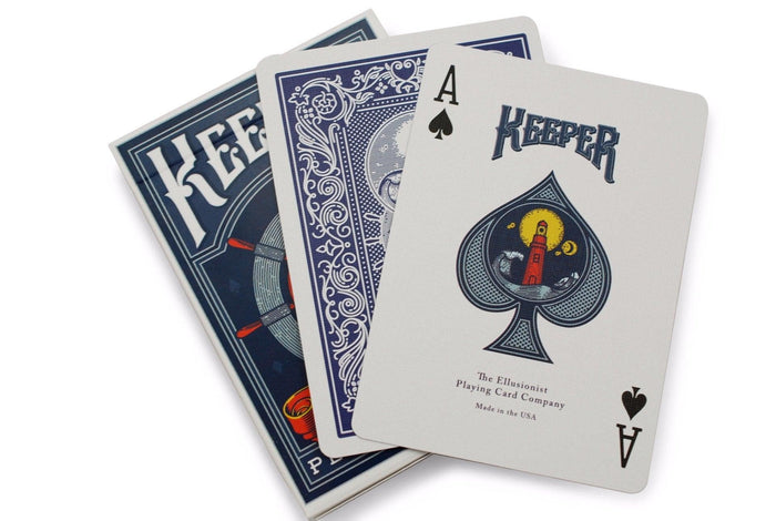 Keepers Blue Playing Cards by Ellusionist