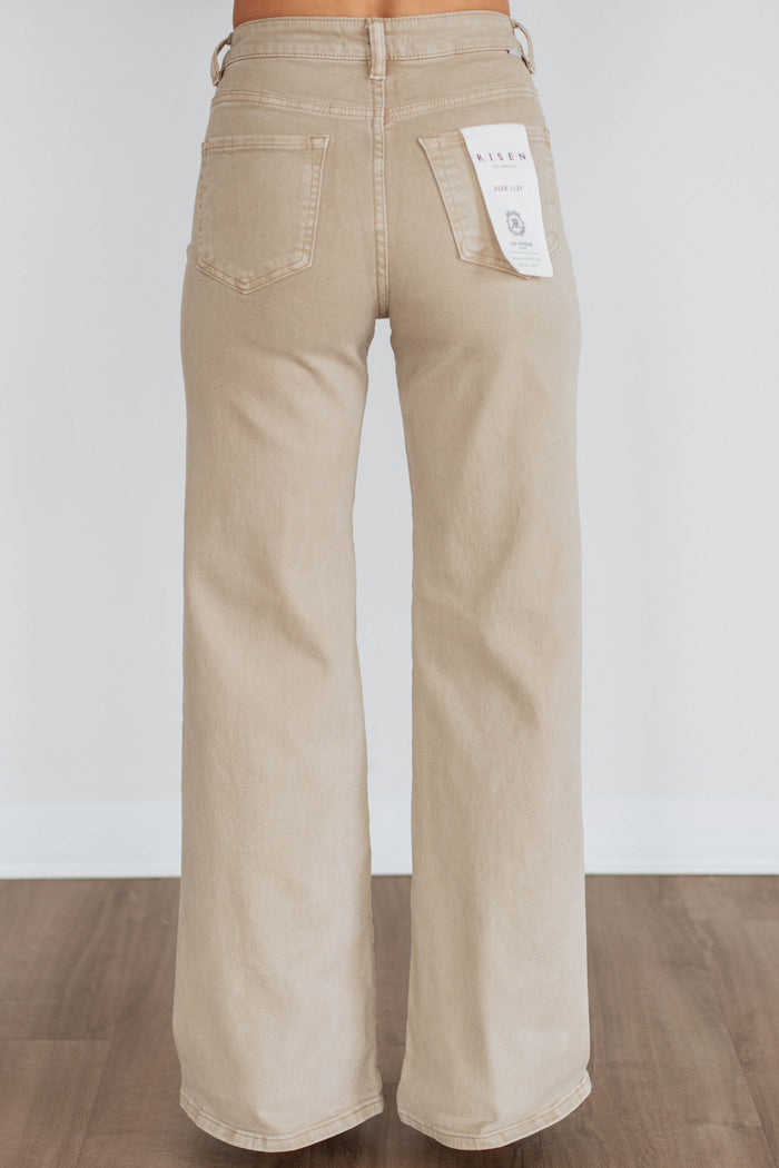 Kenna Risen Jeans - Khaki