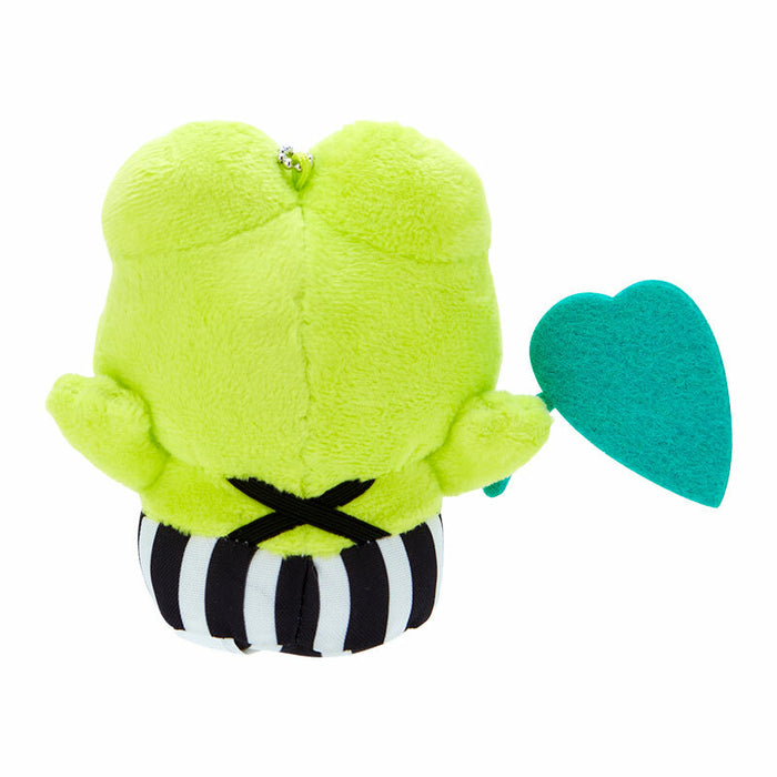 Keroppi Plush Mascot Keychain (Happy Song and Dance Series) Accessory Japan Original