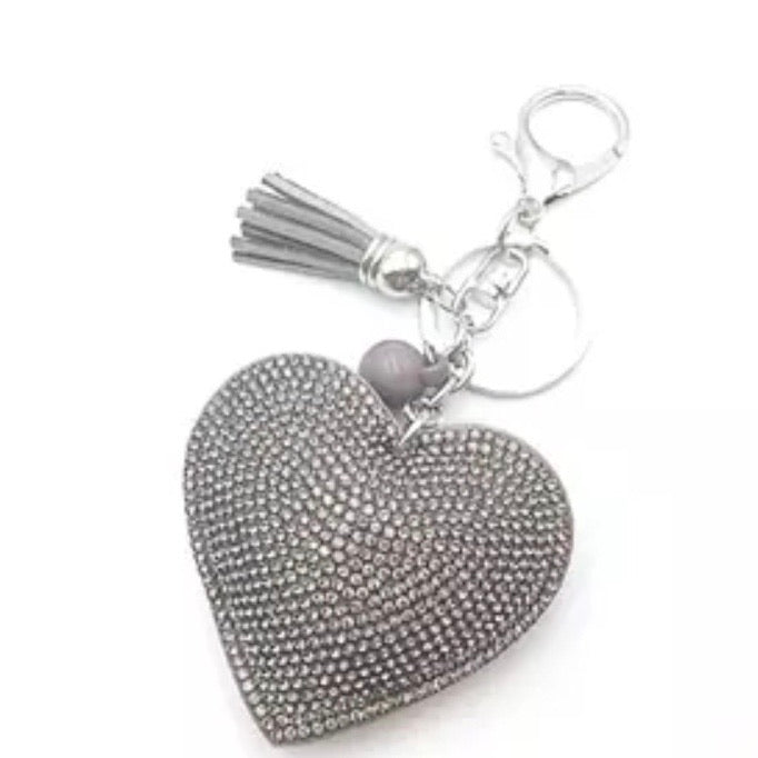 ✨ KeyChain: Heart ~ Sparkle