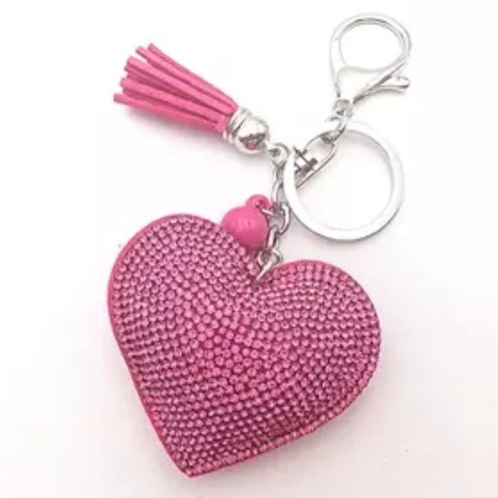 ✨ KeyChain: Heart ~ Sparkle