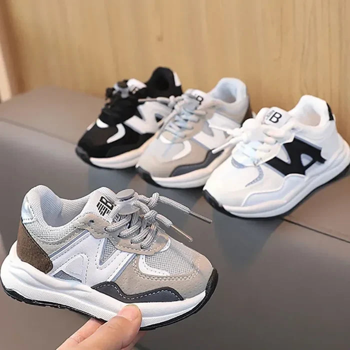 Kids Soft Sneakers for Boys & Girls – Fashion Running Sports, Toddler Baby Outdoor Flat Shoes