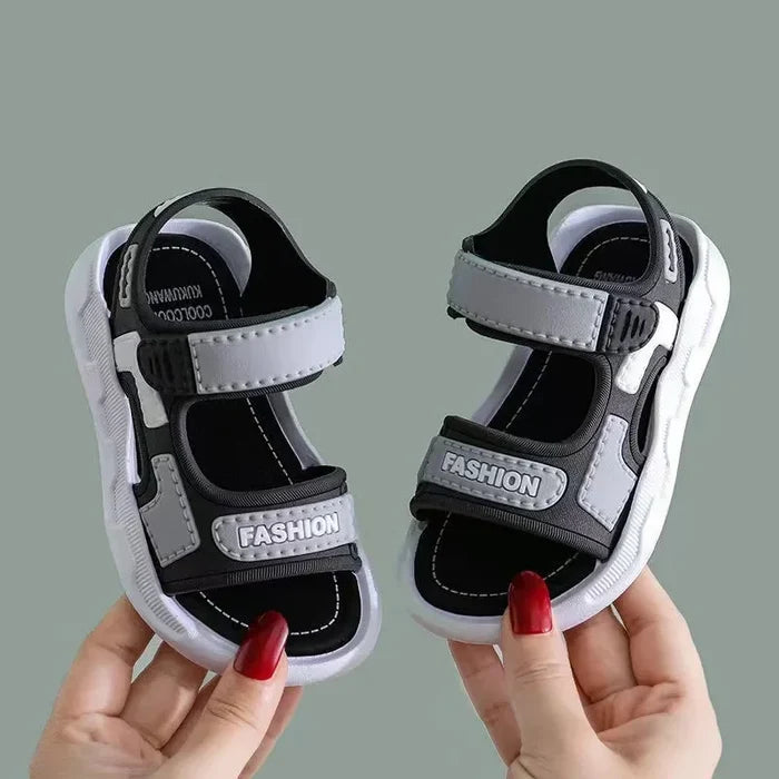 Kids Summer Sandals – Soft Sole Non-Slip Beach Shoes for Toddlers & Children, Boys & Girls, Ages 2–10