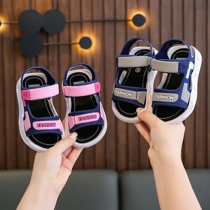 Kids Summer Sandals – Soft Sole Non-Slip Beach Shoes for Toddlers & Children, Boys & Girls, Ages 2–10