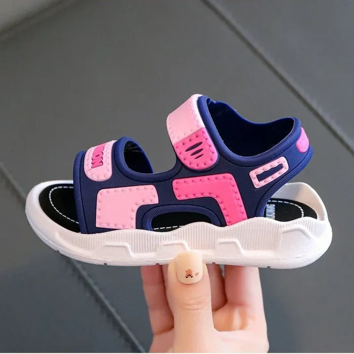 Kids Summer Sandals – Soft Sole Non-Slip Beach Shoes for Toddlers & Children, Boys & Girls, Ages 2–10