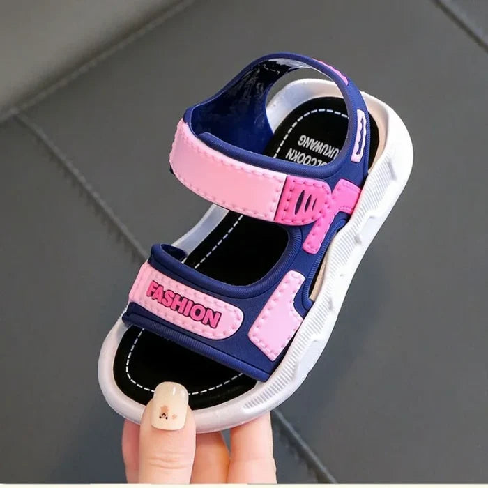 Kids Summer Sandals – Soft Sole Non-Slip Beach Shoes for Toddlers & Children, Boys & Girls, Ages 2–10