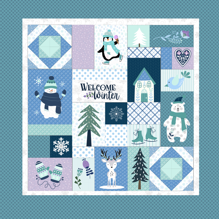 Kimberbell's Enchanted Winter Quilt Pattern
