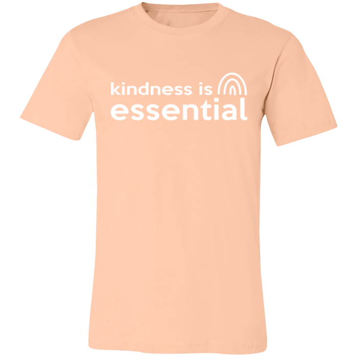 Kindness is Essential graphic t-shirt in Heather Peach