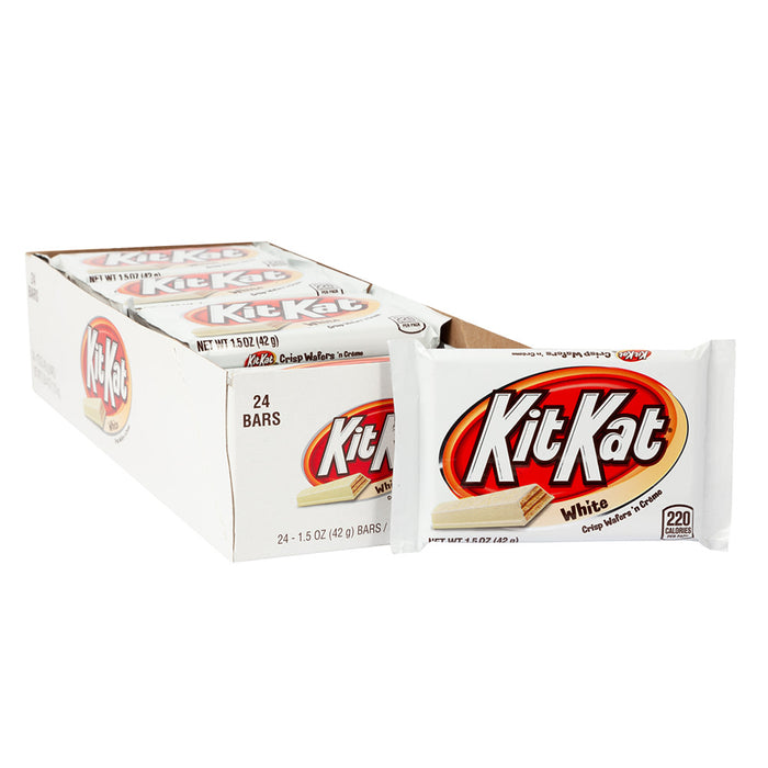 Kit Kat White Chocolate Bars - 24ct