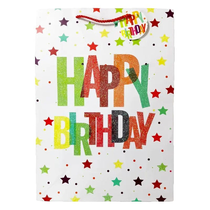 Krus HAPPY BIRTHDAY Gift Bag (L) - 6099189320324 Pie's Variety Store