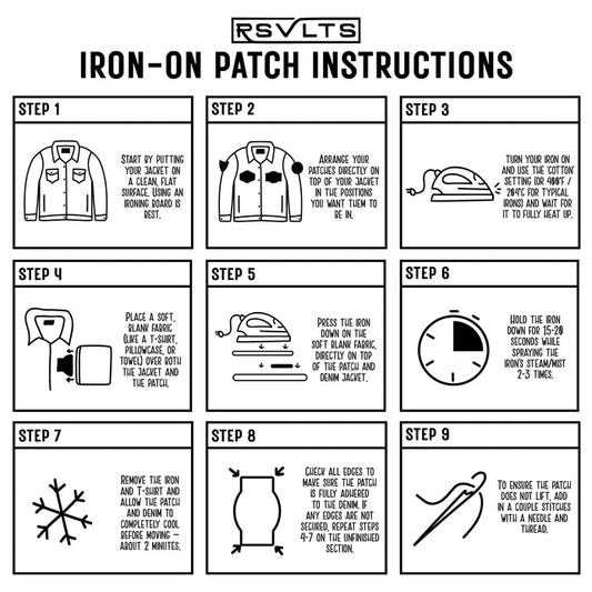 RSVLTS RSVLTS Patches "Red RSVLTS" – Patch "Red RSVLTS" – Patch