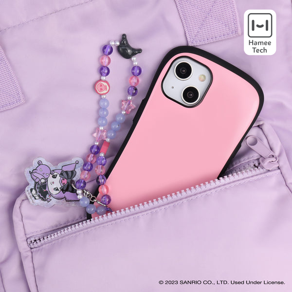 Kuromi Beaded Charm Mobile Phone Wrist Strap (Lolita Version) Accessory Hamee.com - Hamee US