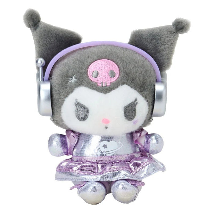Kuromi Plush Mascot Keychain (Tokimeki Planet Series) Accessory Japan Original