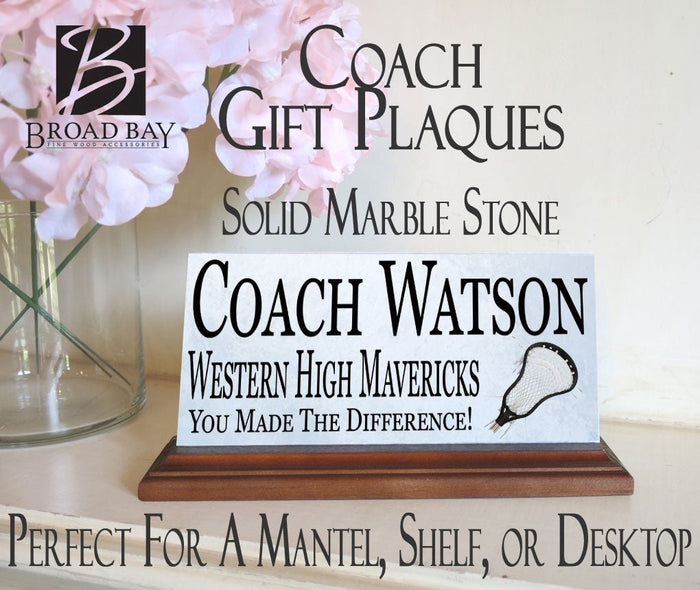 Lacrosse Team Coach Gift
