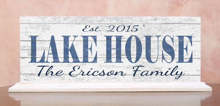 Lake House Sign