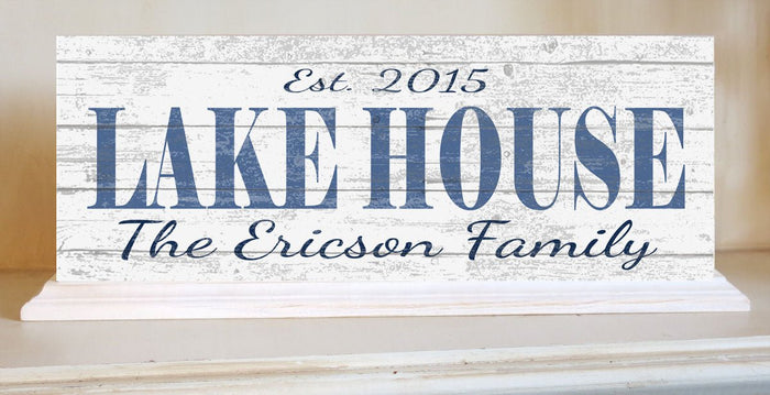 Custom Lake Home Signs