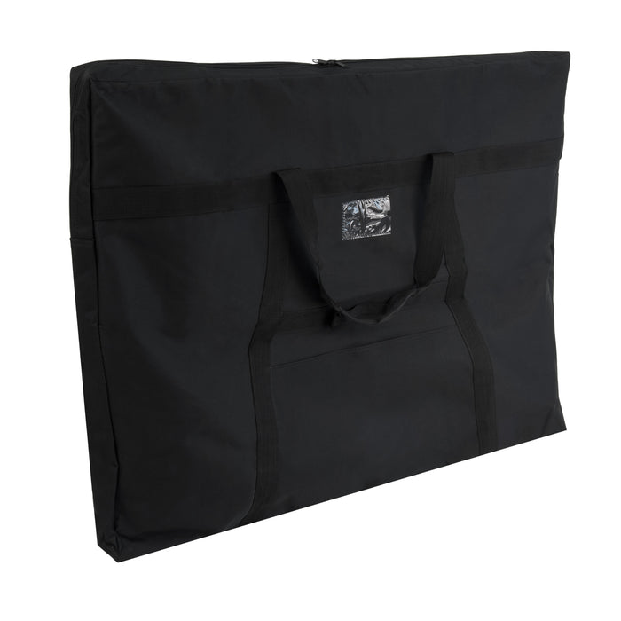 Large 41" x 32" Nylon Whiteboard/Dry Erase Easel Carrying Bag with Handles, Black 13151