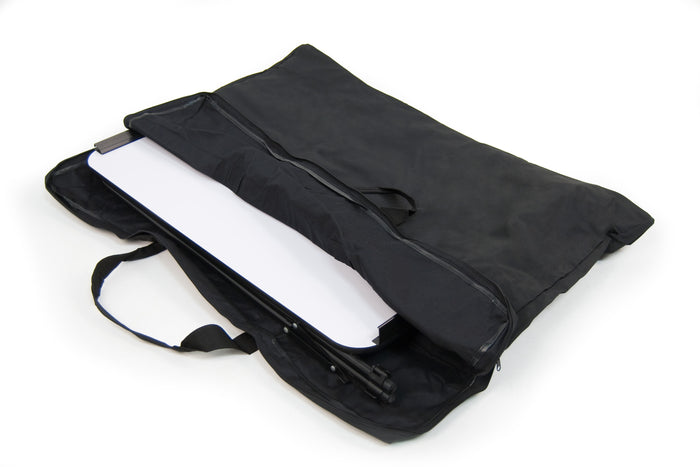 Large 41" x 32" Nylon Whiteboard/Dry Erase Easel Carrying Bag with Handles, Black 13151