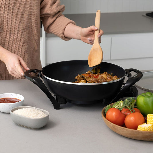 Large Electric Wok -Home Living Store - -