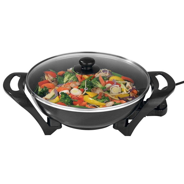 Large Electric Wok -Home Living Store - -