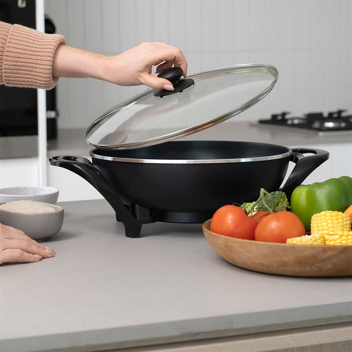 Large Electric Wok -Home Living Store - -
