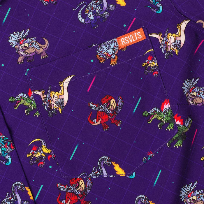 RSVLTS RSVLTS Women's Short Sleeve Shirt Lazer Dinos – Women's KUNUFLEX Short Sleeve Shirt Lazer Dinos – Women's KUNUFLEX Short Sleeve Shirt