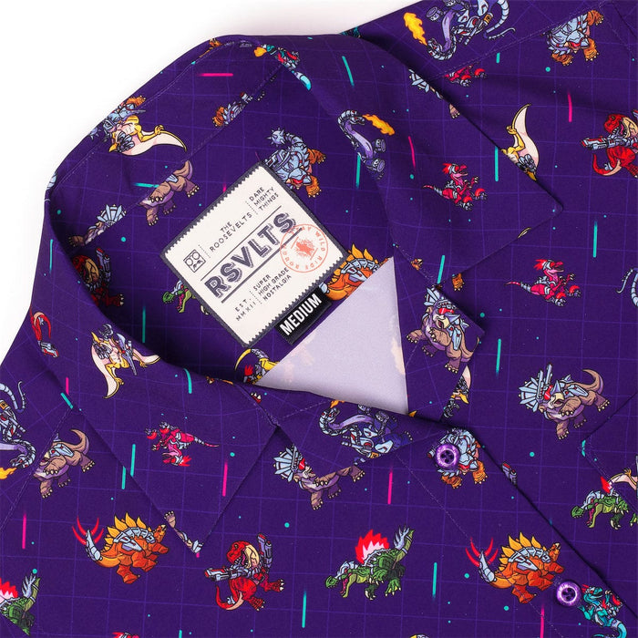 RSVLTS RSVLTS Women's Short Sleeve Shirt Lazer Dinos – Women's KUNUFLEX Short Sleeve Shirt Lazer Dinos – Women's KUNUFLEX Short Sleeve Shirt
