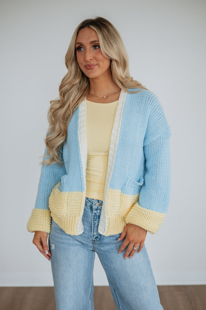 Leesa Colorblock Cardigan