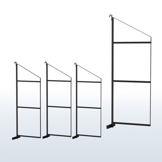 Life Finds by VIVO 3 Tier Shipping Container Shelving Brackets (x4)