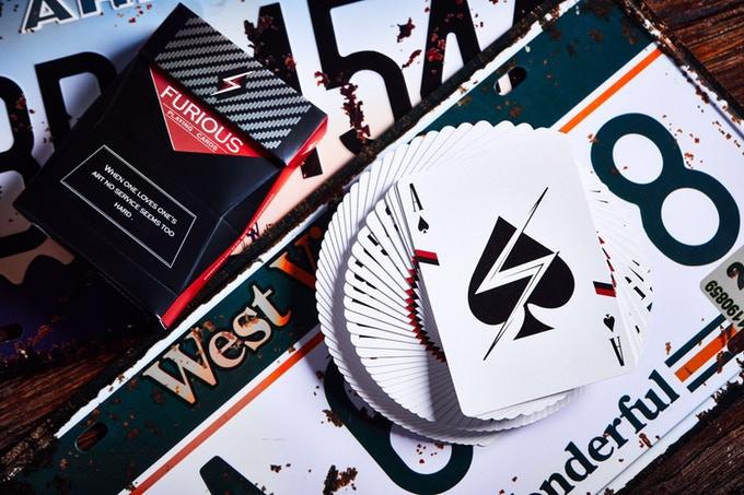 Limited Edition Furious Playing Cards by Bocopo Playing Card Co.